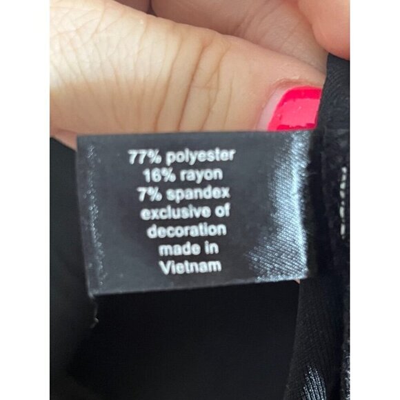 Lane Bryant Dress Size 18 Gray Cold Shoulder Neutral Minimalist Retro Skater - Picture 7 of 11